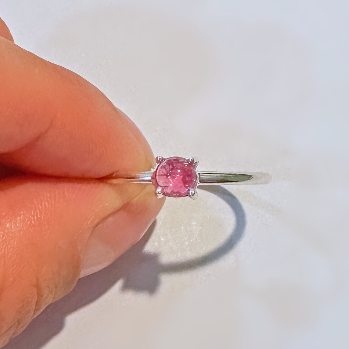 Tourmaline Sterling Silver Ring