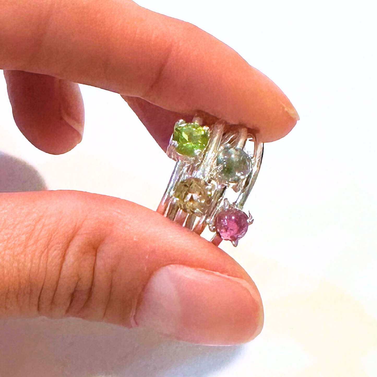 Tourmaline Sterling Silver Ring