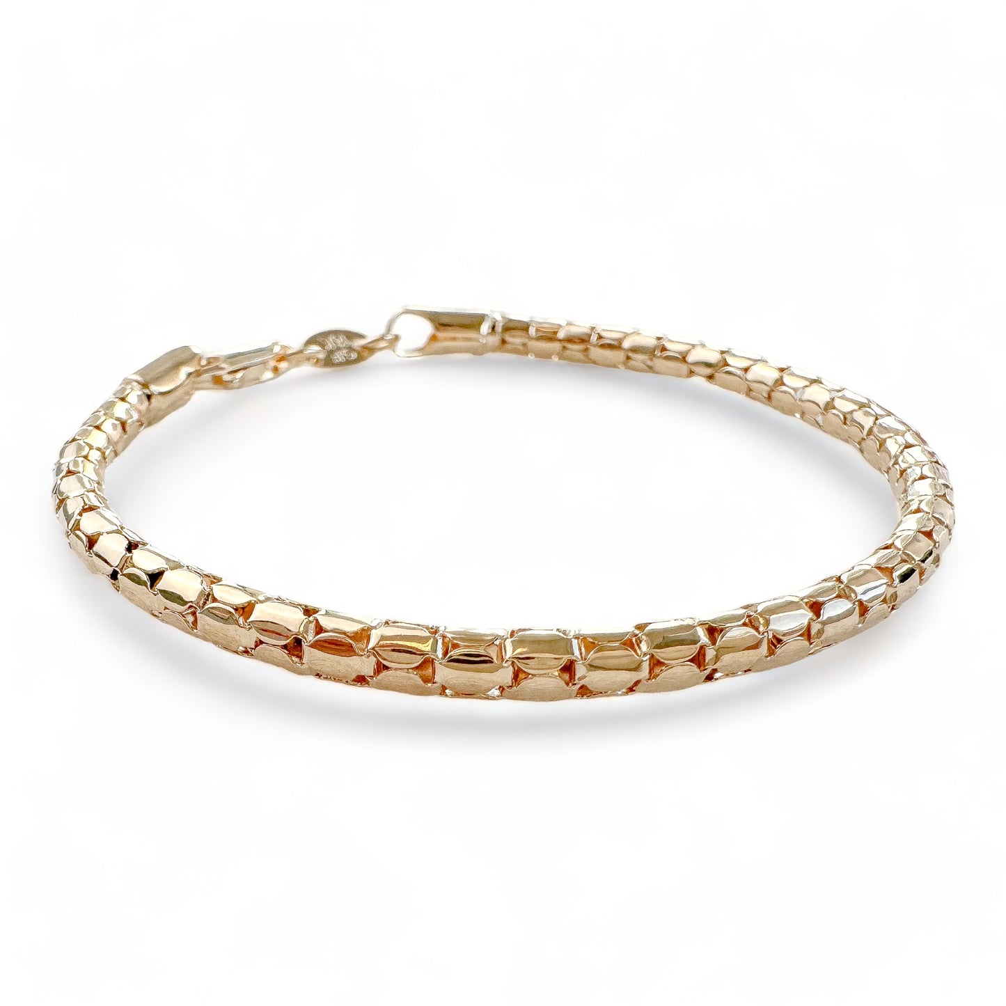 Patterned tube bracelet