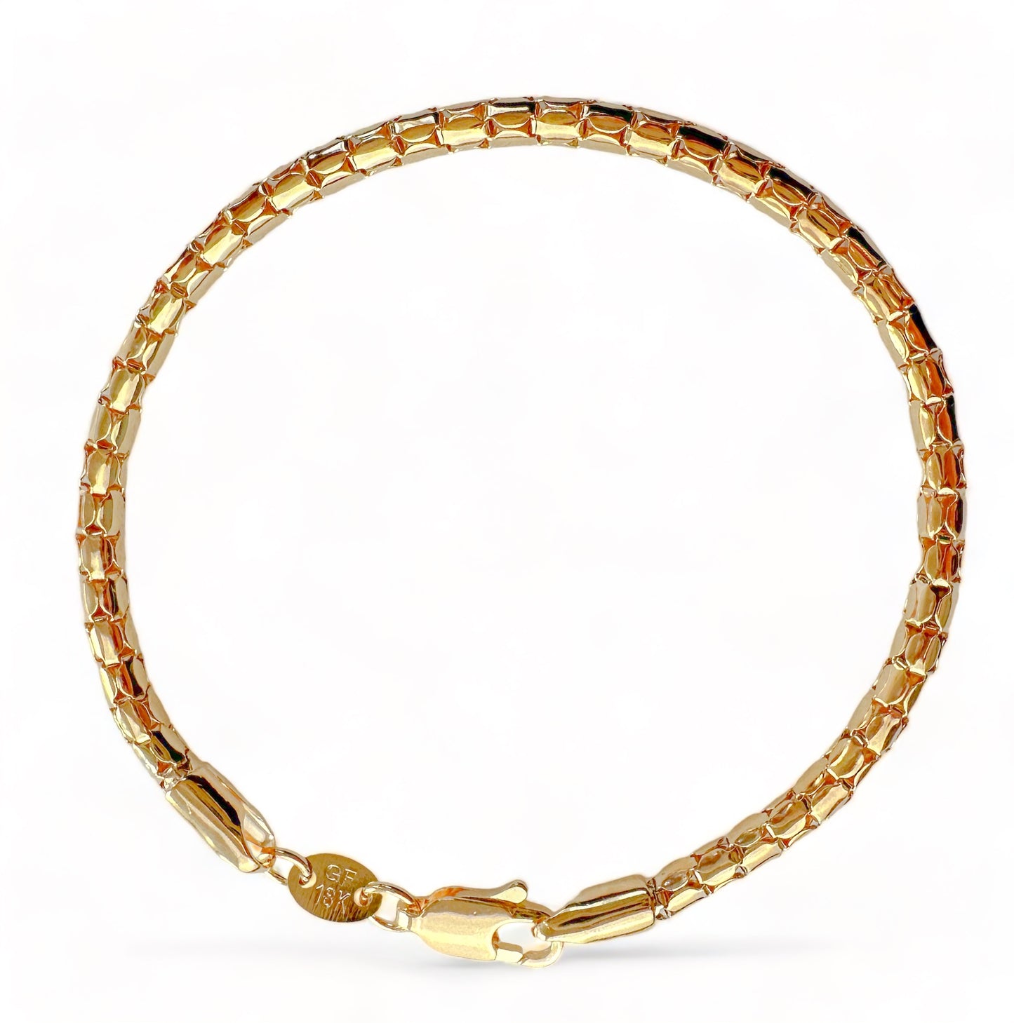 Patterned tube bracelet