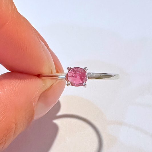 Tourmaline Sterling Silver Ring