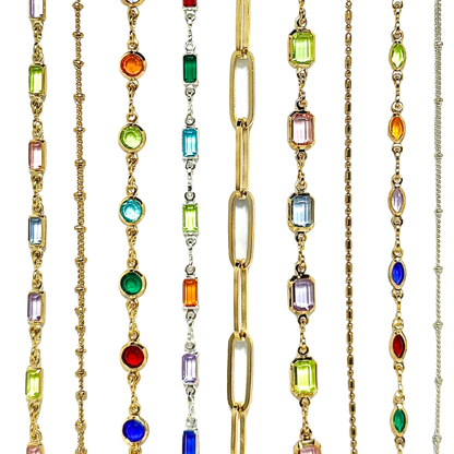 Circular Vibrant Gold Necklace