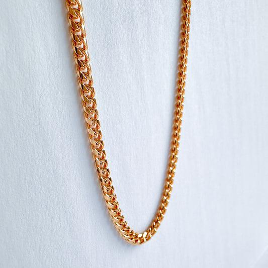 Gold Filled Curb Necklace