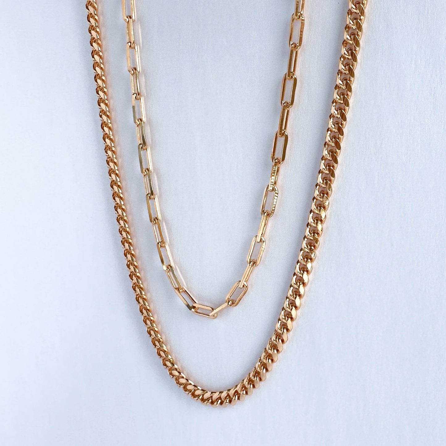 Gold Filled Curb Necklace