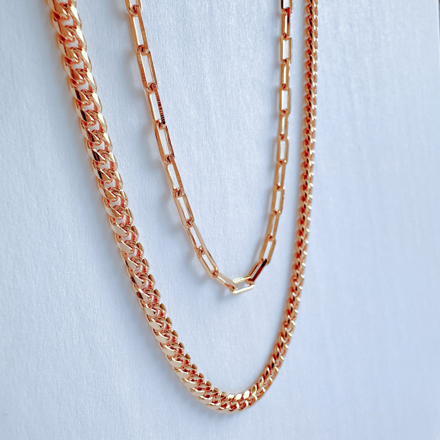 Gold Filled Curb Necklace