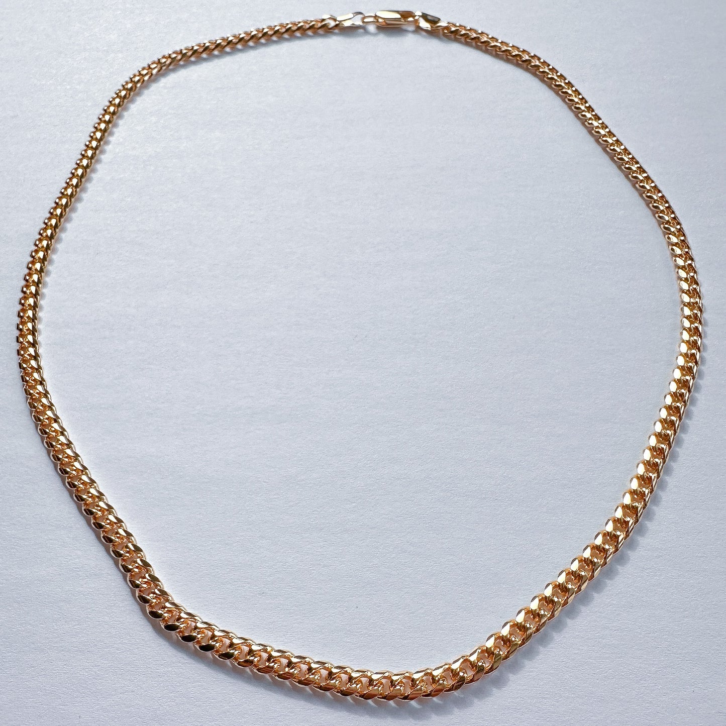 Gold Filled Curb Necklace