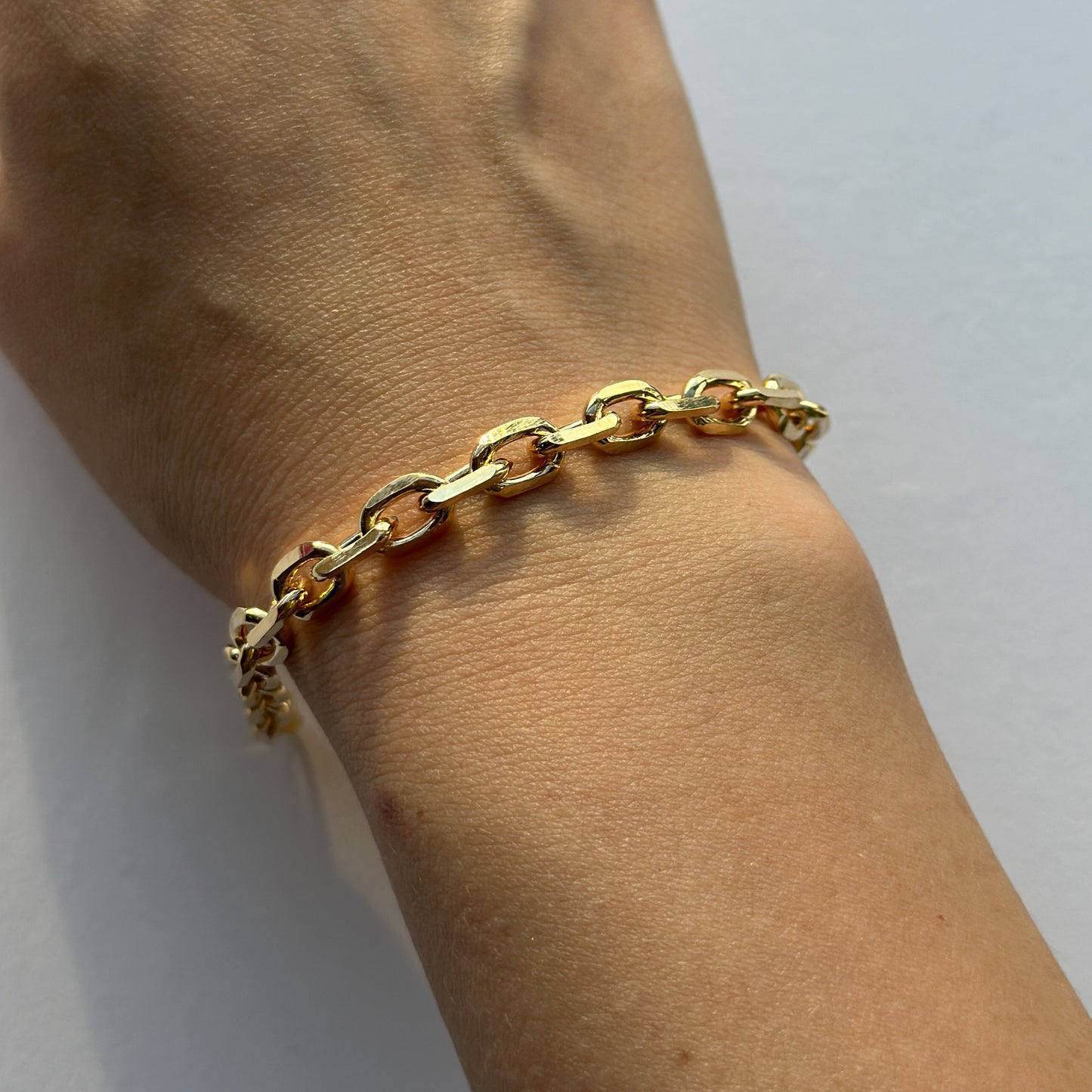 Chunky Cable Chain Stacking Bracelet