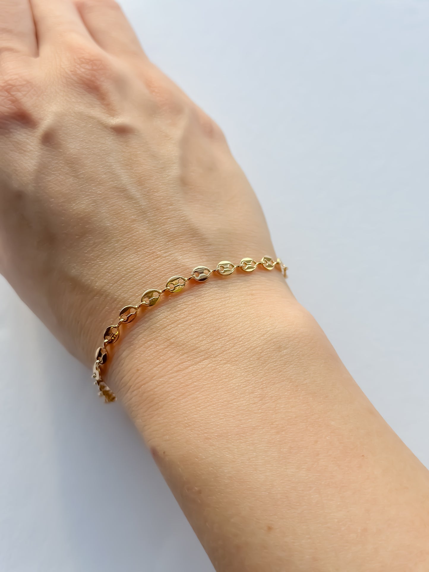 Dainty Mariner Style Stacking Bracelet