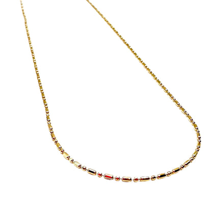 Minimalist Layering Morse Code Necklace